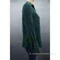 Nuove camicie a maniche lunghe con scollo a v-scollo da donna a V.
